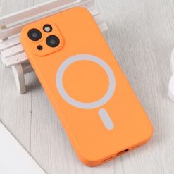 Zadný kryt Magsafe Candy Case oranžový – Apple iPhone 15 Plus | Lacné Kryty Lacné Kryty | Zadný kryt Magsafe Candy Case oranžový – Apple iPhone 15 Plus | Lacné Kryty