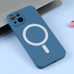 Lacné Kryty | Zadný kryt Magsafe Candy Case tmavomodrý – Apple iPhone 15 | Lacné Kryty