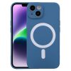 Lacné Kryty | Zadný Kryt Carbon Fiber MagSafe transparentno-čierny – Apple iPhone 15 Plus | Lacné Kryty
