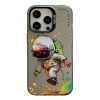 Lacné Kryty | Zadný kryt na mobil Oil Painting case Pijúci Kocúr – Apple iPhone 15 Pro | Lacné Kryty