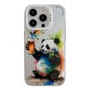 Lacné Kryty | Zadný kryt na mobil Oil Painting case Mačiatko – Apple iPhone 15 Pro | Lacné Kryty
