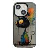 Lacné Kryty | Zadný kryt na mobil Oil Painting case Panda – Apple iPhone 15 | Lacné Kryty