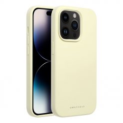 Lacné Kryty | Zadný kryt Roar Cloud-Skin Case žltý – Apple iPhone 15 Pro | Lacné Kryty