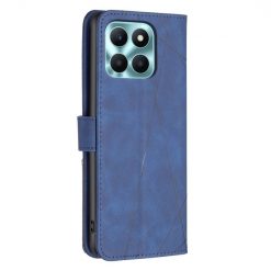 Knižkové puzdro Rhombus modré – Honor X6a | Lacné Kryty Lacné Kryty | Knižkové puzdro Rhombus modré – Honor X6a | Lacné Kryty