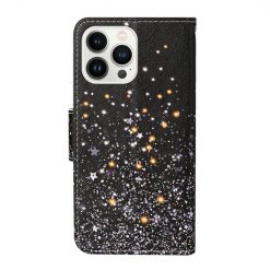 Lacné Kryty | Knižkové puzdro Trendy Cross case Hviezdy – Apple iPhone 15 Pro | Lacné Kryty