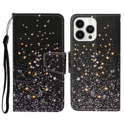 Lacné Kryty | Knižkové puzdro Trendy Cross case Hviezdy – Apple iPhone 15 Pro Max | Lacné Kryty