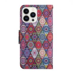 Lacné Kryty | Knižkové puzdro Trendy Cross case Kaleidoskop – Apple iPhone 15 Pro Max | Lacné Kryty