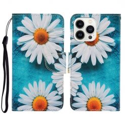 Lacné Kryty | Knižkové puzdro Trendy Cross case Sedmokráska – Apple iPhone 15 Pro Max | Lacné Kryty
