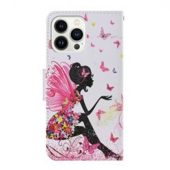 Lacné Kryty | Knižkové puzdro Trendy Cross case Víla – Apple iPhone 15 Pro Max | Lacné Kryty