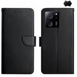 Lacné Kryty | Kožené puzdro Business leather case čierne – Xiaomi 13T / 13T Pro | Lacné Kryty