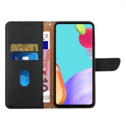 Lacné Kryty | Kožené puzdro Business leather case čierne – Xiaomi 13T / 13T Pro | Lacné Kryty