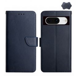 Lacné Kryty | Kožené puzdro Business leather case modré – Google Pixel 8 | Lacné Kryty