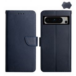 Lacné Kryty | Kožené puzdro Business leather case modré – Google Pixel 8 Pro | Lacné Kryty