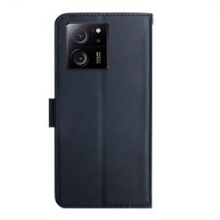 Lacné Kryty | Kožené puzdro Business leather case modré – Xiaomi 13T / 13T Pro | Lacné Kryty