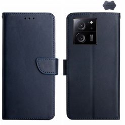 Lacné Kryty | Kožené puzdro Business leather case modré – Xiaomi 13T / 13T Pro | Lacné Kryty