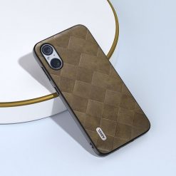 Kryt Abeel Weave Case zelený – Sony Xperia 5 V | Lacné Kryty Lacné Kryty | Kryt Abeel Weave Case zelený – Sony Xperia 5 V | Lacné Kryty