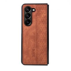 Kryt AZNS Embossed Skin case hnedý – Samsung Galaxy Z Fold 5 | Lacné Kryty Lacné Kryty | Kryt AZNS Embossed Skin case hnedý – Samsung Galaxy Z Fold 5 | Lacné Kryty