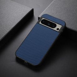 Lacné Kryty | Kryt Carbon Fiber modrý – Google Pixel 8 Pro | Lacné Kryty