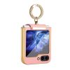 Lacné Kryty | Kryt Strap Case ružový s ochranou na vonkajší displej – Samsung Galaxy Z Flip 5 | Lacné Kryty