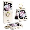 Lacné Kryty | Peňaženkové puzdro Arrow Card case biele – Samsung Galaxy Z Flip 5 | Lacné Kryty