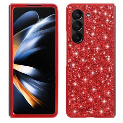 Lacné Kryty | Ligotavý kryt Glitter Case červený – Samsung Galaxy Z Fold 5 | Lacné Kryty
