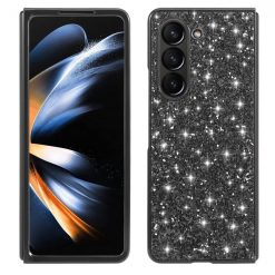 Lacné Kryty | Ligotavý kryt Glitter Case čierny – Samsung Galaxy Z Fold 5 | Lacné Kryty