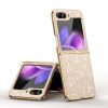 Lacné Kryty | Ligotavý kryt Glitter Case čierny – Samsung Galaxy Z Flip 5 | Lacné Kryty