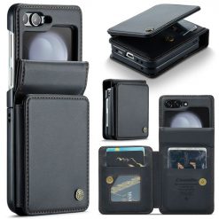 Multifunkčné peňaženkové puzdro CaseMe Business case čierne – Samsung Galaxy Z Flip 5 | Lacné Kryty Lacné Kryty | Multifunkčné peňaženkové puzdro CaseMe Business case čierne – Samsung Galaxy Z Flip 5 | Lacné Kryty