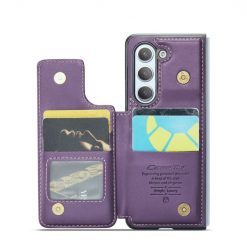 Multifunkčné peňaženkové puzdro CaseMe Business case fialové – Samsung Galaxy Z Fold 5 | Lacné Kryty Lacné Kryty | Multifunkčné peňaženkové puzdro CaseMe Business case fialové – Samsung Galaxy Z Fold 5 | Lacné Kryty