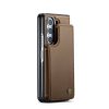 Lacné Kryty | Multifunkčné peňaženkové puzdro CaseMe Business case bordové – Samsung Galaxy Z Fold 5 | Lacné Kryty