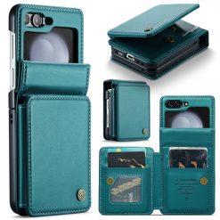 Multifunkčné peňaženkové puzdro CaseMe Business case zelené – Samsung Galaxy Z Flip 5 | Lacné Kryty Lacné Kryty | Multifunkčné peňaženkové puzdro CaseMe Business case zelené – Samsung Galaxy Z Flip 5 | Lacné Kryty