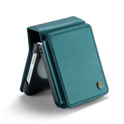 Multifunkčné peňaženkové puzdro CaseMe Business case zelené – Samsung Galaxy Z Flip 5 | Lacné Kryty Lacné Kryty | Multifunkčné peňaženkové puzdro CaseMe Business case zelené – Samsung Galaxy Z Flip 5 | Lacné Kryty