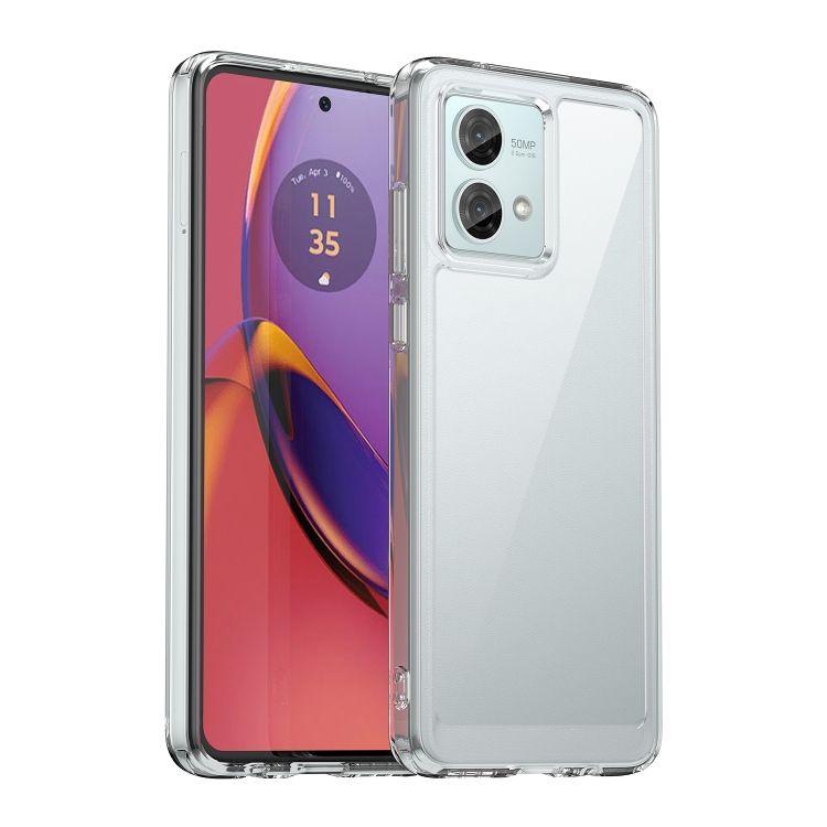 Ochranný kryt Colorful Acrylic case transparentný – Motorola Moto G84 5G