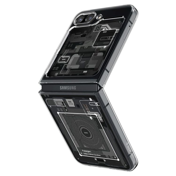 E-shop Ochranný kryt Spigen Zero One transparentný – Samsung Galaxy Z Flip 5
