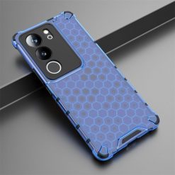 Lacné Kryty | Odolný kryt Honeycomb Armor modrý – Vivo V29 | Lacné Kryty