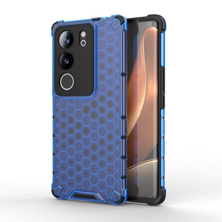 Odolný kryt Honeycomb Armor modrý – Vivo V29