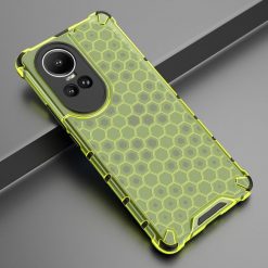 Lacné Kryty | Odolný kryt Honeycomb Armor zelený – Oppo Reno 10 5G / Reno 10 Pro 5G | Lacné Kryty