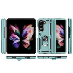 Odolný Kryt Ring Armor case zelený – Samsung Galaxy Z Fold 5 | Lacné Kryty Lacné Kryty | Odolný Kryt Ring Armor case zelený – Samsung Galaxy Z Fold 5 | Lacné Kryty