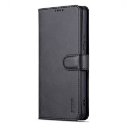 Lacné Kryty | Peňaženkové puzdro AZNS Skin Feel čierne – Vivo V29 Lite | Lacné Kryty