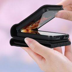 Peňaženkové puzdro Diamond Card case čierne – Samsung Galaxy Z Flip 5 | Lacné Kryty Lacné Kryty | Peňaženkové puzdro Diamond Card case čierne – Samsung Galaxy Z Flip 5 | Lacné Kryty