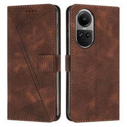 Lacné Kryty | Peňaženkové puzdro Dream case hnedé – Oppo Reno 10 5G / Reno 10 Pro 5G | Lacné Kryty