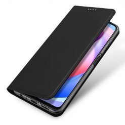 Lacné Kryty | Peňaženkové puzdro Dux Ducis Skin Pro čierne – Honor X6a | Lacné Kryty