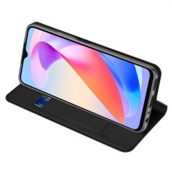 Lacné Kryty | Peňaženkové puzdro Dux Ducis Skin Pro čierne – Honor X6a | Lacné Kryty