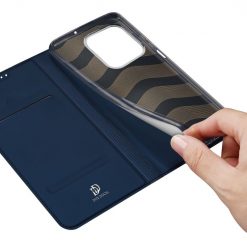 Peňaženkové puzdro Dux Ducis Skin Pro modré – Honor X6a | Lacné Kryty Lacné Kryty | Peňaženkové puzdro Dux Ducis Skin Pro modré – Honor X6a | Lacné Kryty