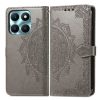 Peňaženkové puzdro Embossing Pattern Mandala Flower fialové – Honor X6a | Lacné Kryty Lacné Kryty | Peňaženkové puzdro Embossing Pattern Mandala Flower fialové – Honor X6a | Lacné Kryty