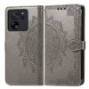 Lacné Kryty | Peňaženkové puzdro Embossing Pattern Mandala Flower fialové – Xiaomi 13T / 13T Pro | Lacné Kryty