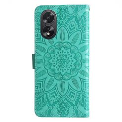 Peňaženkové puzdro Embossing Pattern Slnečnica zelené – Oppo A38 | Lacné Kryty Lacné Kryty | Peňaženkové puzdro Embossing Pattern Slnečnica zelené – Oppo A38 | Lacné Kryty