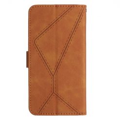 Peňaženkové puzdro Embossing Pattern Stitchy case hnedé – Xiaomi 13T / 13T Pro | Lacné Kryty Lacné Kryty | Peňaženkové puzdro Embossing Pattern Stitchy case hnedé – Xiaomi 13T / 13T Pro | Lacné Kryty
