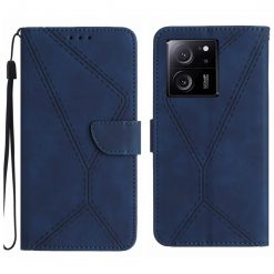 Peňaženkové puzdro Embossing Pattern Stitchy case modré – Xiaomi 13T / 13T Pro | Lacné Kryty Lacné Kryty | Peňaženkové puzdro Embossing Pattern Stitchy case modré – Xiaomi 13T / 13T Pro | Lacné Kryty