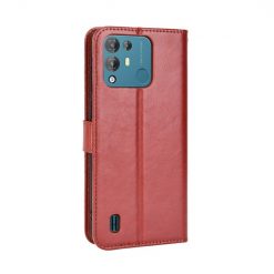 Lacné Kryty | Peňaženkové puzdro Grand case hnedé – Blackview A55 Pro | Lacné Kryty